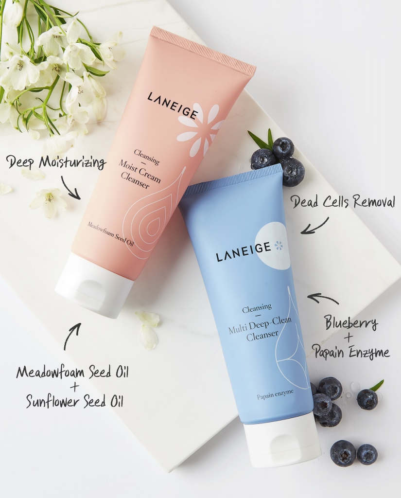 Laneige Revamps Its Multi-Deep & Moist Cream Cleansers That Leaves Your Skin Feeling Good After Cleansing-Pamper.my