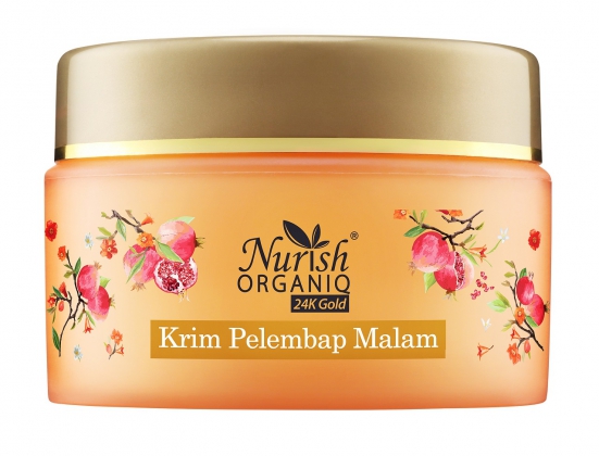 Nurish Organiq 24K Gold Night Cream 40ml