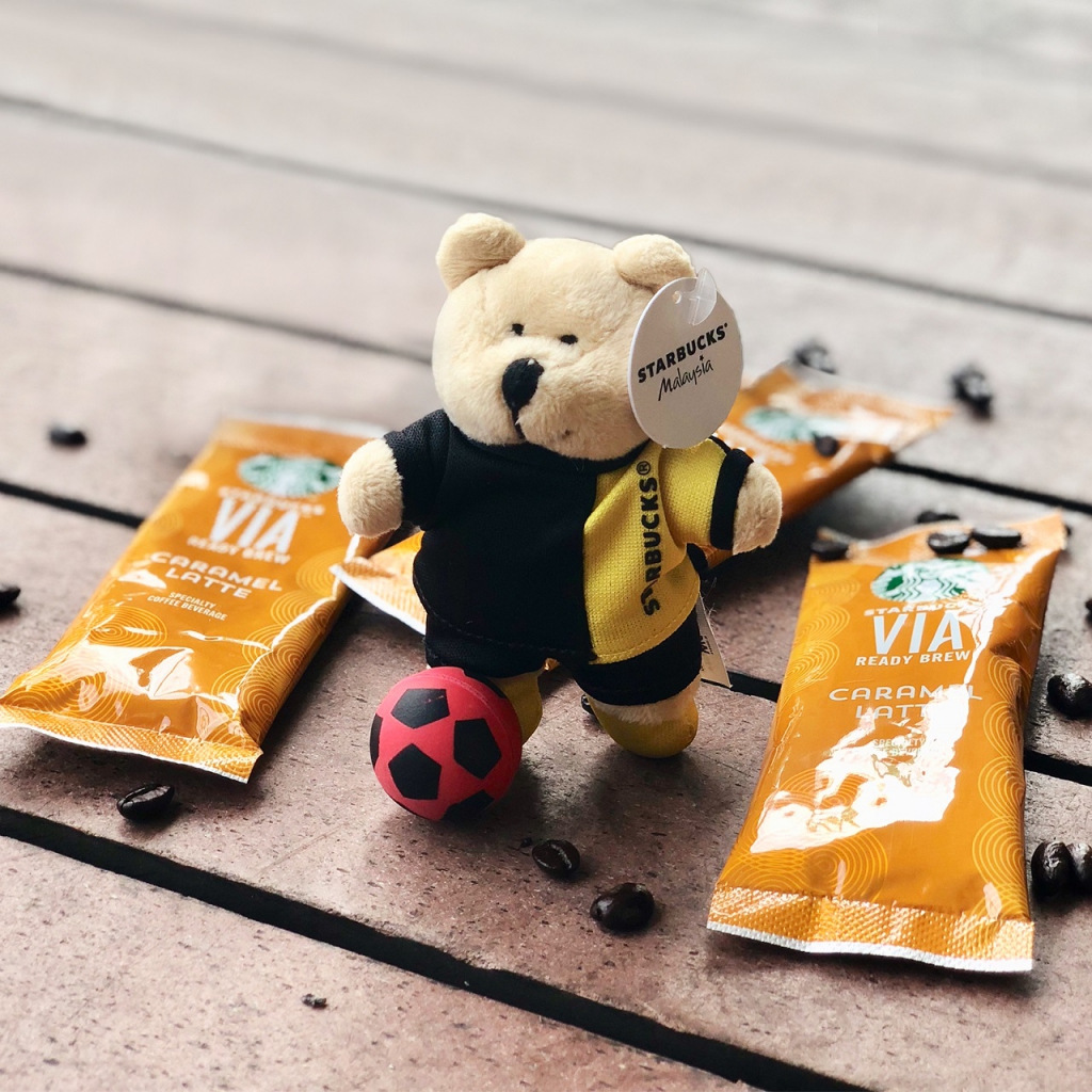 Starbucks Football Miniature Bearista Set