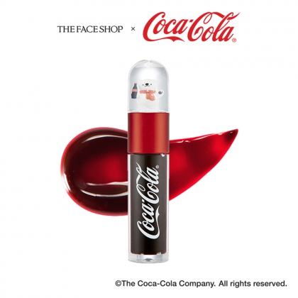 Coca-Cola X The Face Shop COKE BEAR TINT RD03 Fizzy Brown