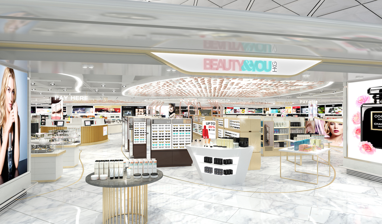 The Shilla Duty Free at Hong Kong International Airport - Store Rendering 2