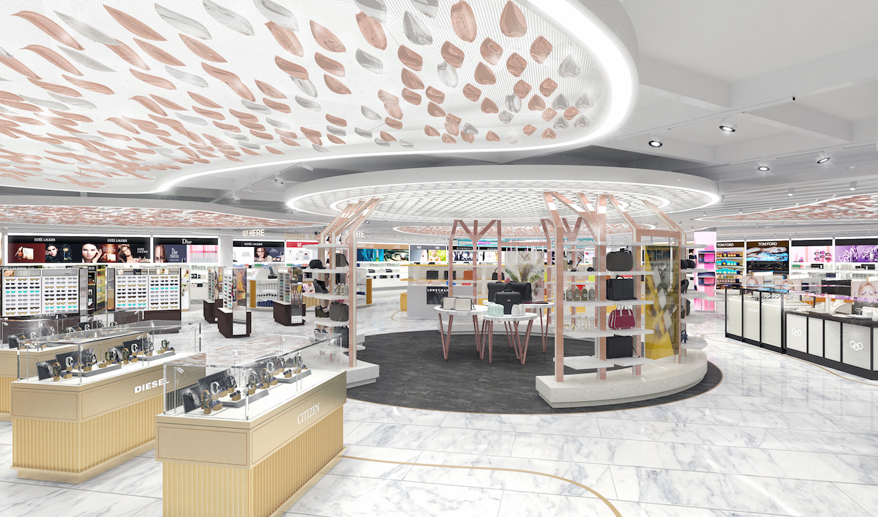 The Shilla Duty Free at Hong Kong International Airport - Store Rendering 3