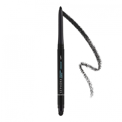 Sephora Collection Retractable Waterproof Eyeliner in Matte Black (RM42)