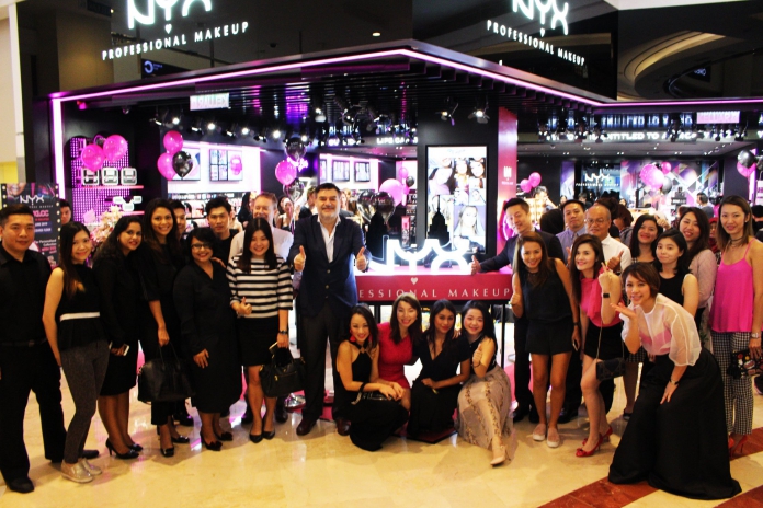 #Scenes: NYX Professional Makeup Launches Its Largest Malaysia Store In Suria KLCC-Pamper.my