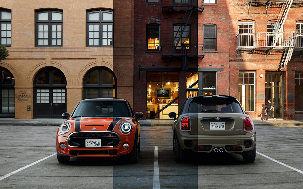 The New MINI 3 Door (left) and the New MINI 5 Door