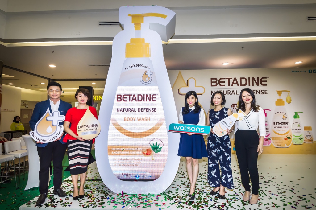 #Scenes: Keep Your Hands & Body 99.99% Germ Free With The New Betadine® Natural Defense Range-Pamper.my