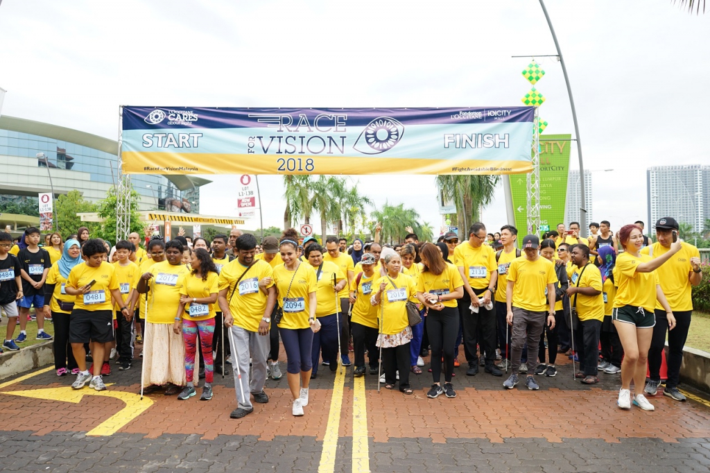 #Scenes: L’OCCITANE Malaysia Held The First Race For Vision Charity Fun-Run-Pamper.my