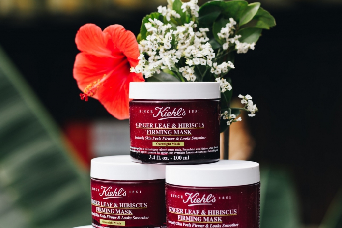 Kiehl's New Ginger Leaf & Hibiscus Firming Mask Is An Overnight Treatment You Never Knew You Needed-Pamper.my