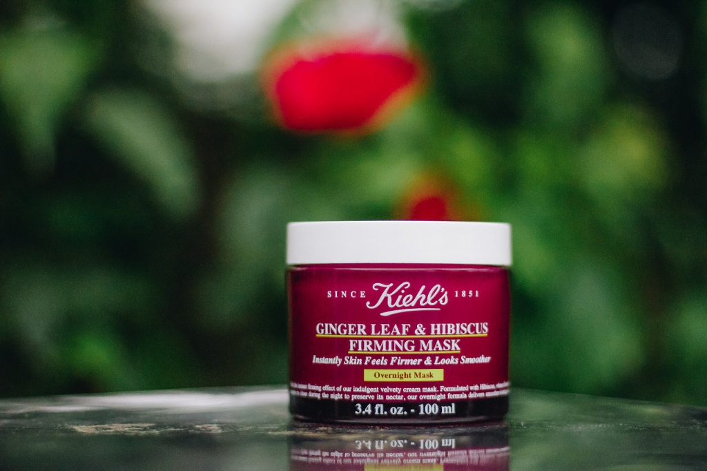 Kiehl's New Ginger Leaf & Hibiscus Firming Mask Is An Overnight Treatment You Never Knew You Needed-Pamper.my