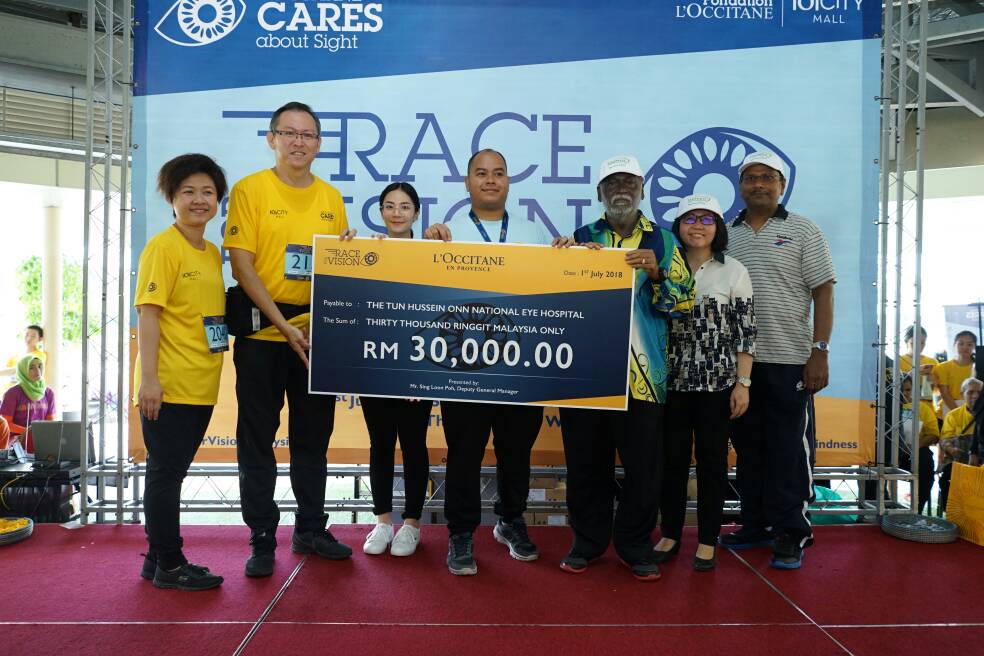 #Scenes: L’OCCITANE Malaysia Held The First Race For Vision Charity Fun-Run-Pamper.my