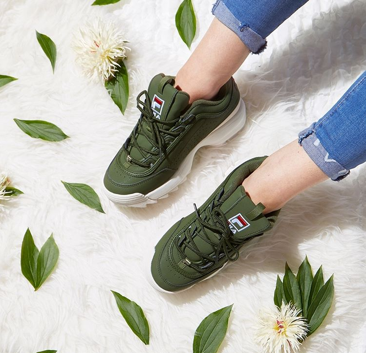 Chunky Trainers Are Back In Fashion Just Like These Exclusive To JD Sports Fila Disruptor II Sneakers-Pamper.my