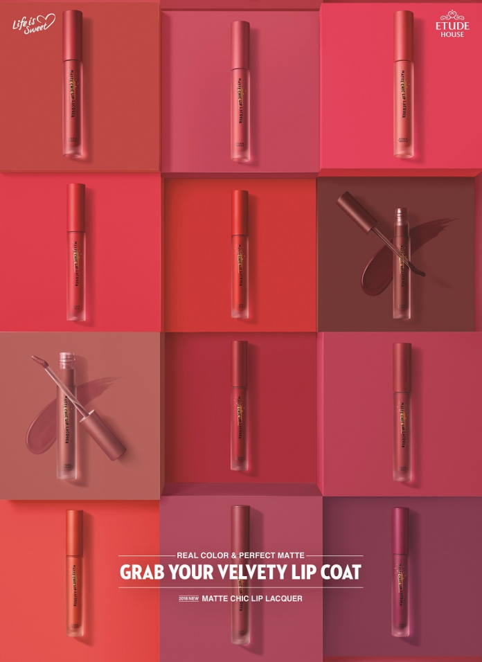 Etude House Matte Chic Lip Lacquer