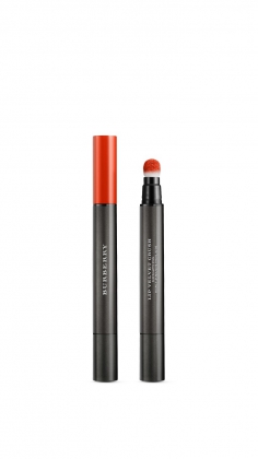 Burberry Makeup, Lip Velvet Crush, Tangerine Red 58