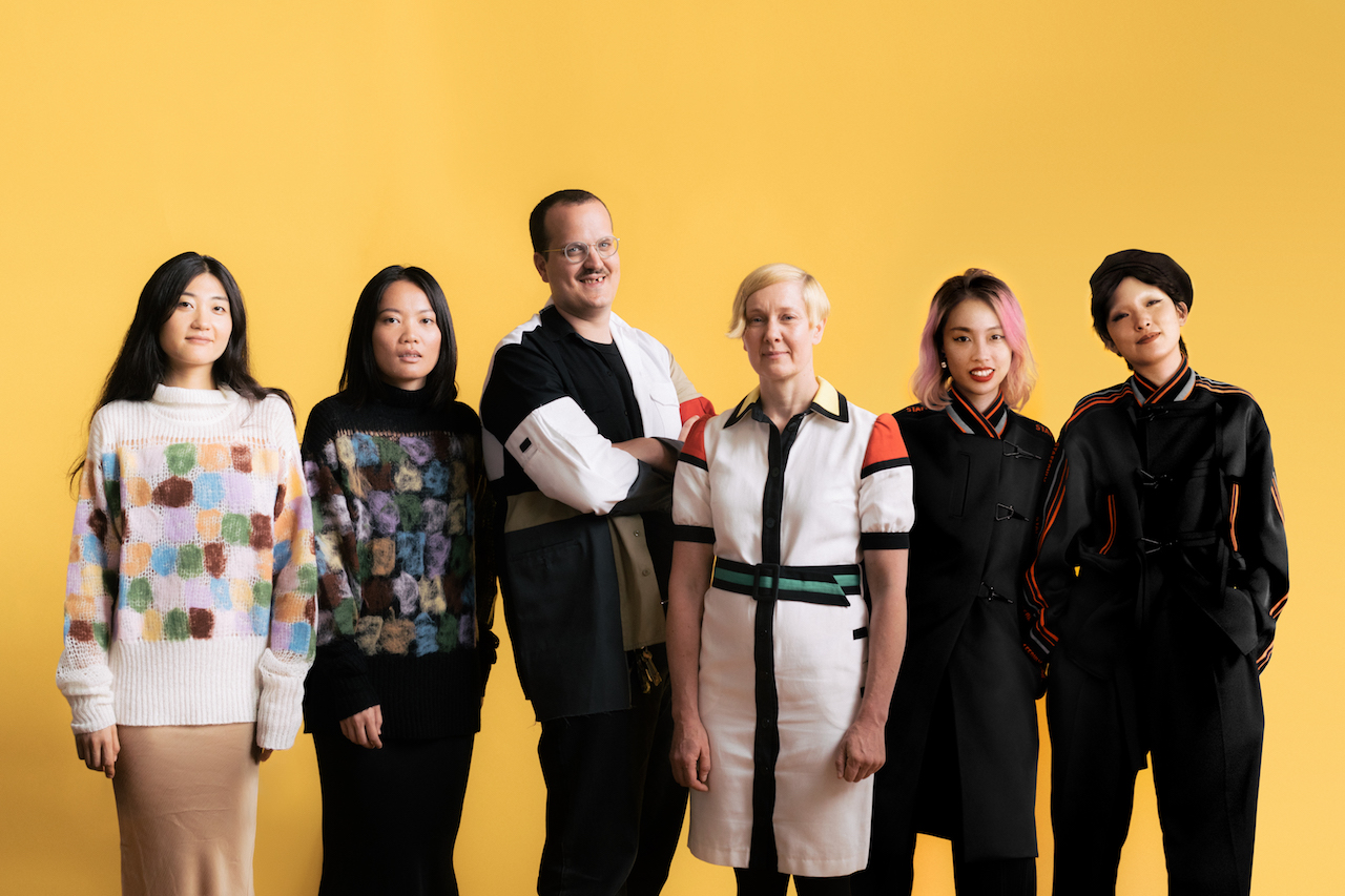 (L-R) Mijia Zhangin & Wei Lin of PH5, Liam Hodges, Rike Feurstein, Shimo Zhou & Une Yea of Staffonly