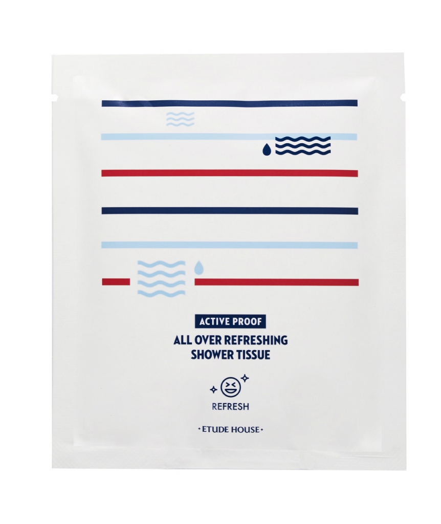Etude House Active Proof All Over Refreshing Shower Tissue