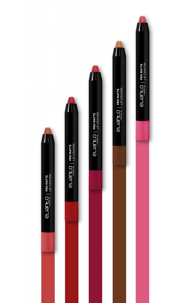 Elianto Pro Matte Lip Crayons