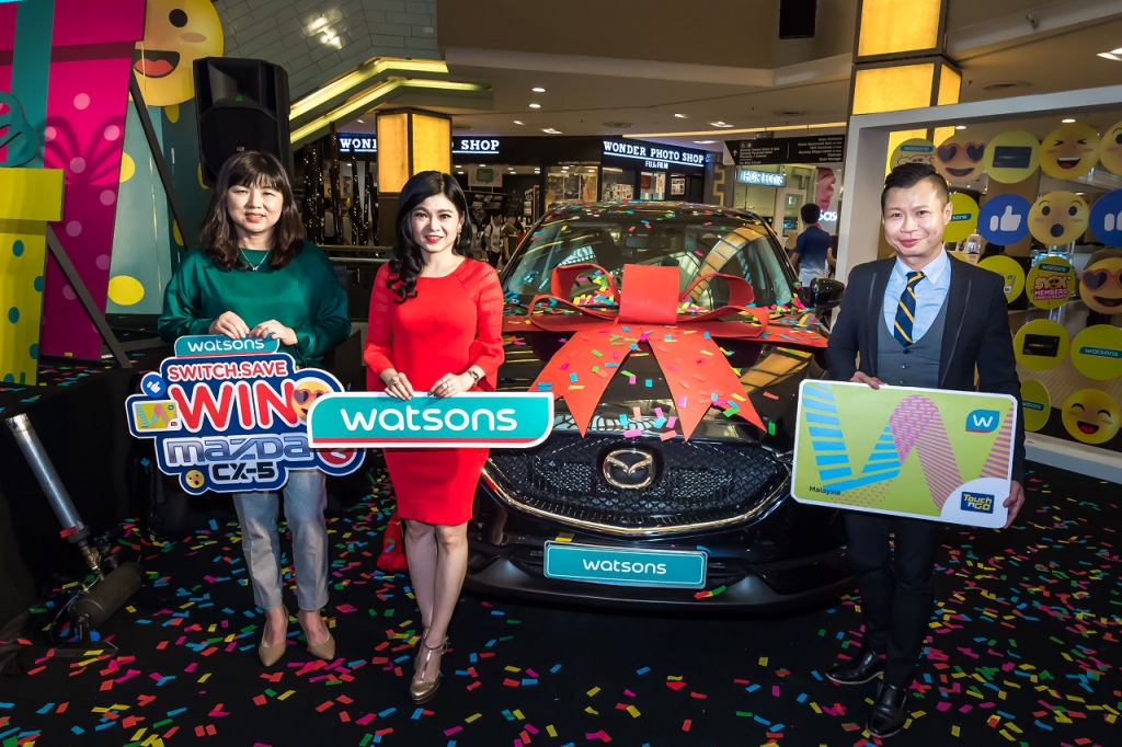 #Scenes: Watsons Is Celebrated It’s Syok 8th Anniversary For Its Rewards Card & Loyal Customers With Amazing Discounts & Special Appearances Of 4 Famous Hong Kong TVB Stars-Pamper.my