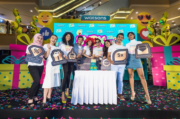 #Scenes: Watsons Celebrated Its Syok 8th Anniversary For Its Rewards Card & Loyal Customers With Amazing Discounts & Special Appearances Of 4 Famous Hong Kong TVB Stars-Pamper.my
