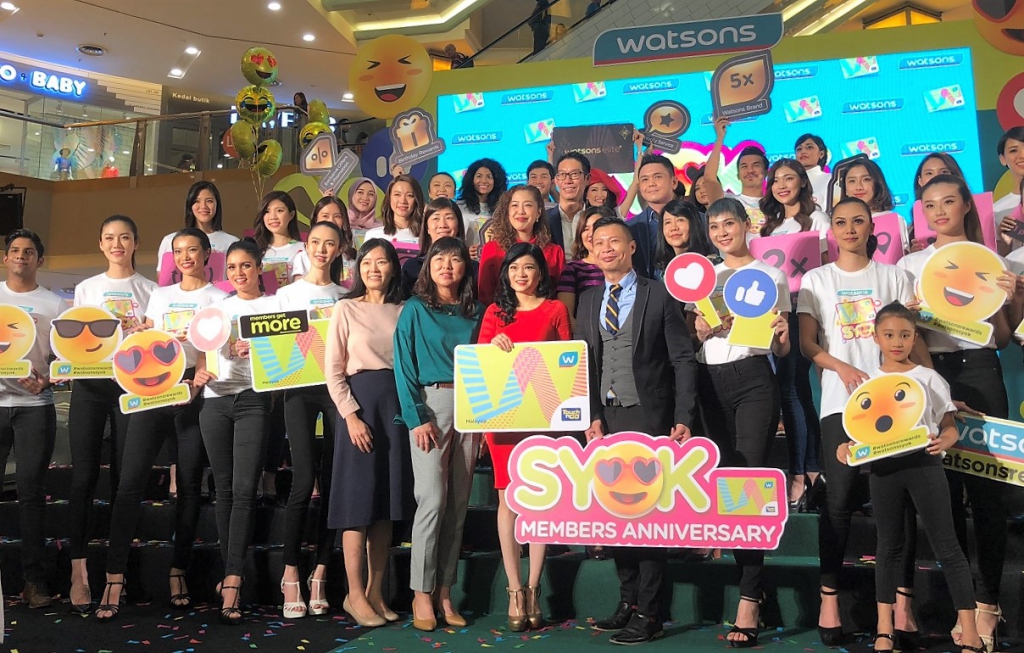 #Scenes: Watsons Celebrated Its Syok 8th Anniversary For Its Rewards Card & Loyal Customers With Amazing Discounts & Special Appearances Of 4 Famous Hong Kong TVB Stars-Pamper.my