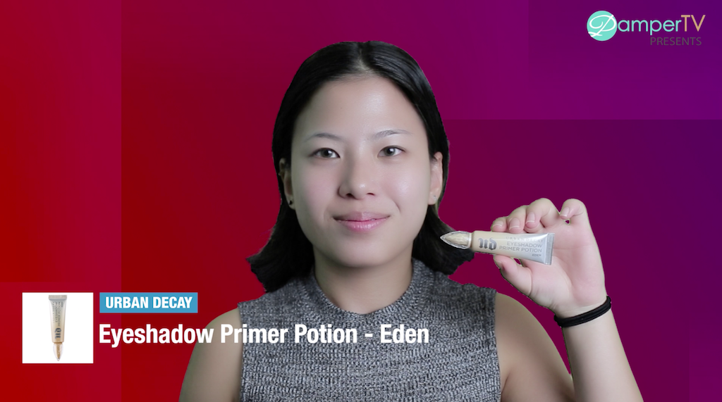 #PamperMyBeauty2018 - Western Makeup Look 1- Urban Decay Eyeshadow Primer Potion in Eden