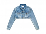 Cropped Denim Jacket (Front) – RM 649.95