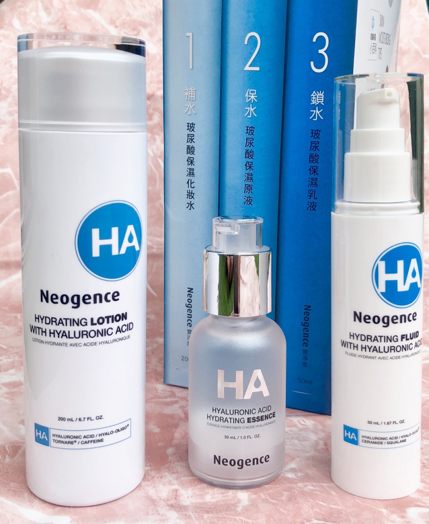Restore Your Skin's Back To Its Optimum Hydration With The Neogence Three-Step Activating Hydrating Pumping System (A.H.P.S.)