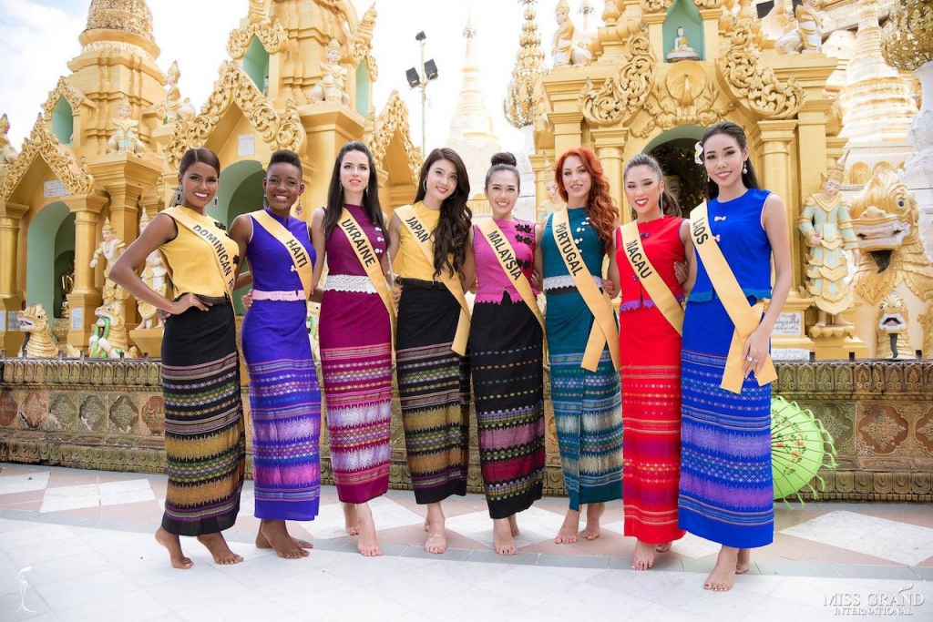 The 6th Miss Grand International pageant is held in Yangon, Myanmar