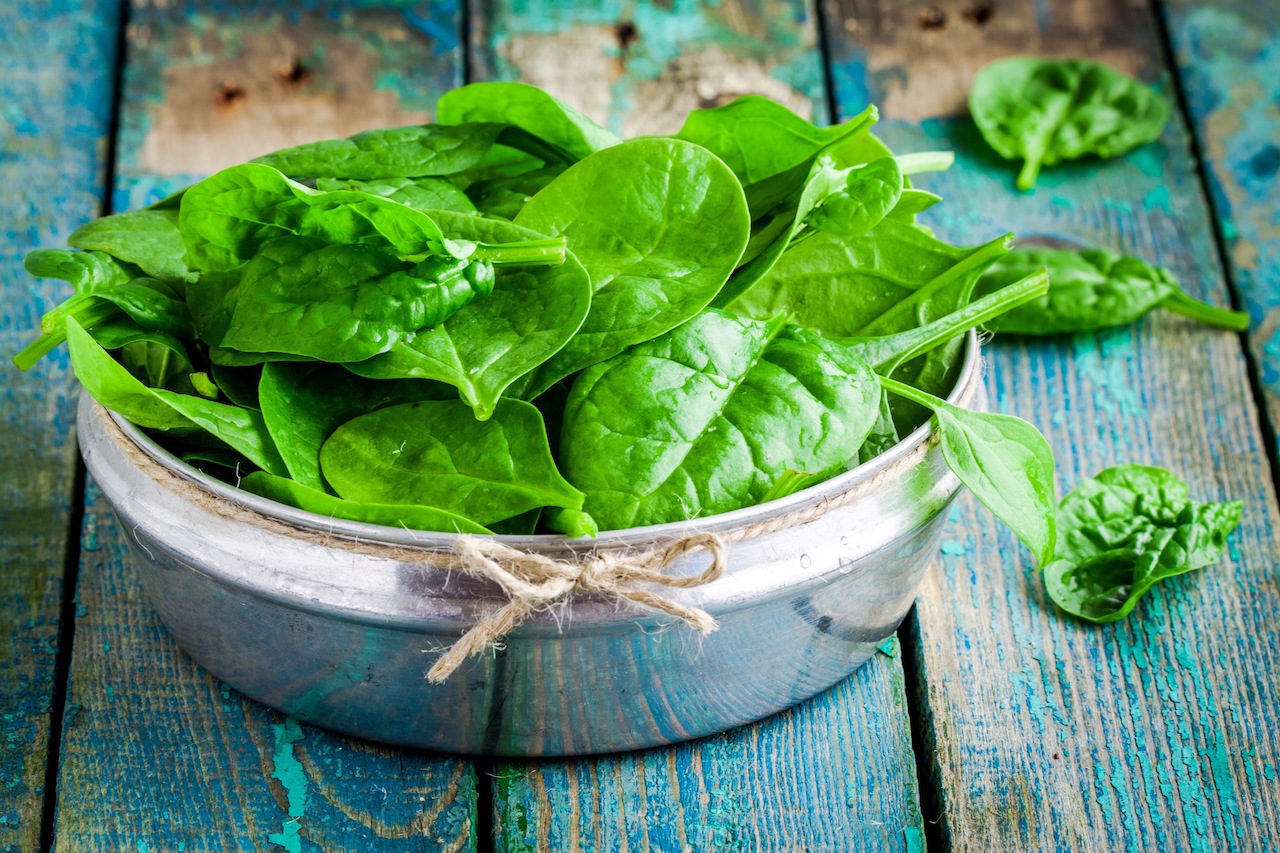 Some greens to supplement a plant-based diet