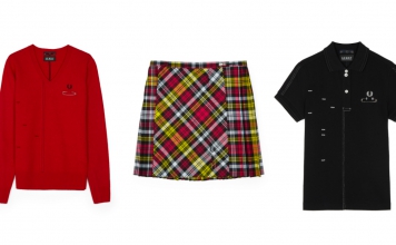 Fred Perry x Le Kilt Blends Scottish Tartan With A Punk Attitude