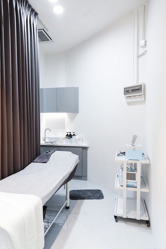 One of the treatment rooms.