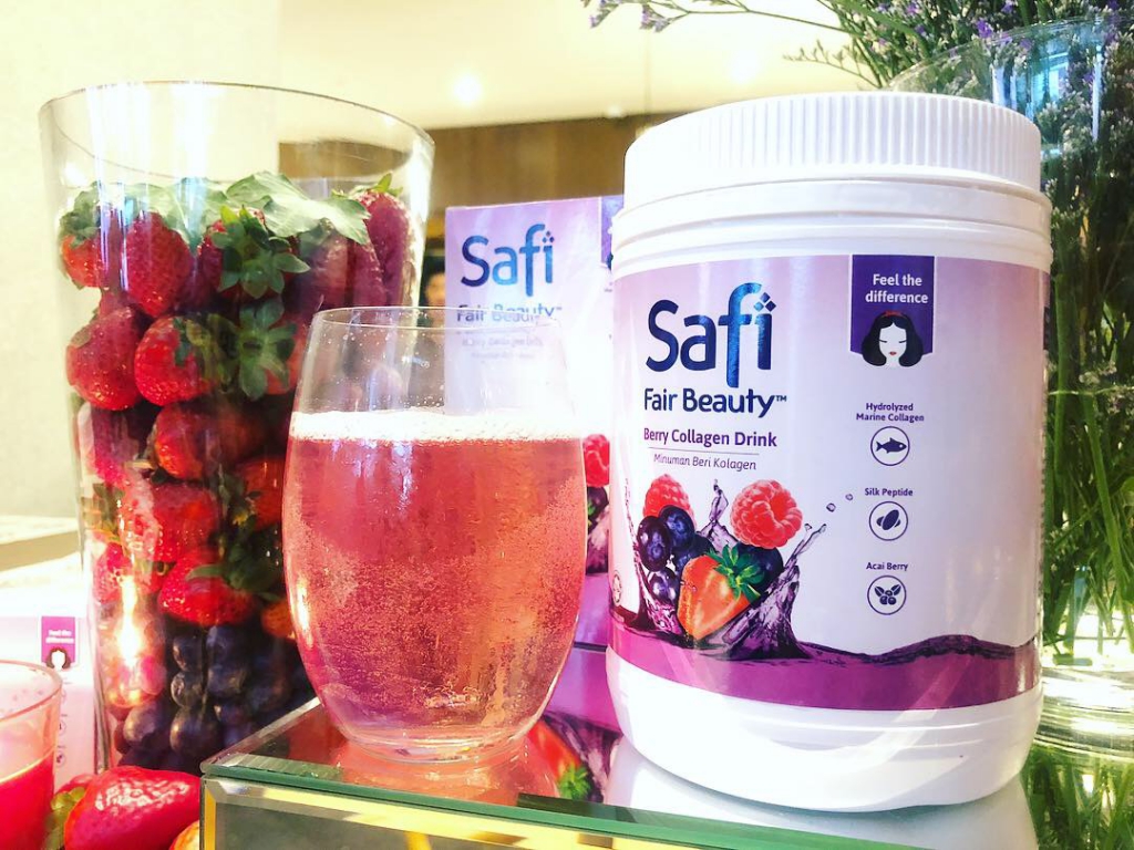 Safi's New Fair Beauty Berry Collagen Drink Is Beauty Regimen's BFF