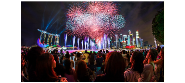 Marina Bay Countdown 2018