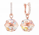 Poh Kong Rose Gold Globular Pendant 2