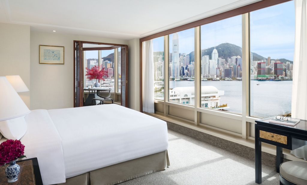 Tower Harbour Suite ~ The Towers Harbour Suite is combining the intimate and personal style of private space, floor-to-ceiling windows offer a perfect landscape of the renown Hong Kong harbour.