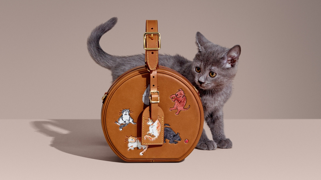 It's Raining Cats & Dogs In Louis Vuitton x Grace Coddington