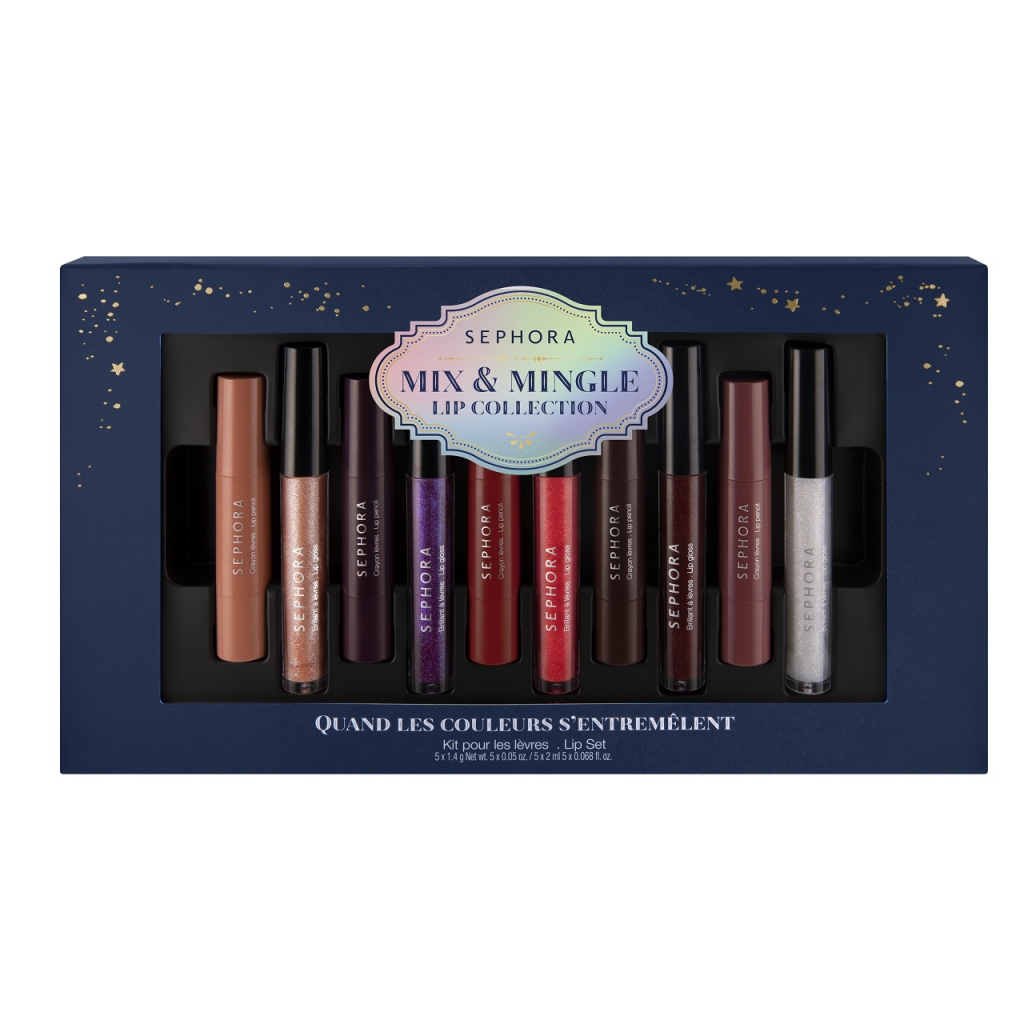 Sephora Collection MIX N' MINGLE LIPSTICK AND LIP GLOSS COLLECTION