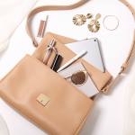 6 – Basta 2 in Nude with ample compartments including a large secret pocket