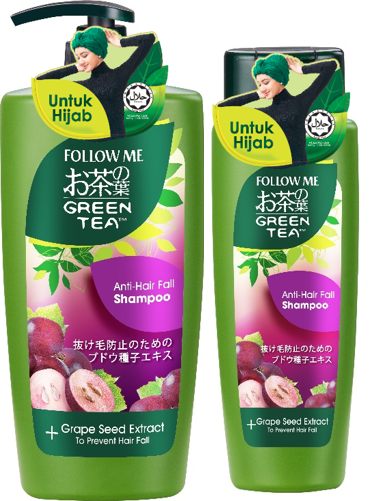 Follow Me Green Tea Anti-Hair Fall Shampoo 