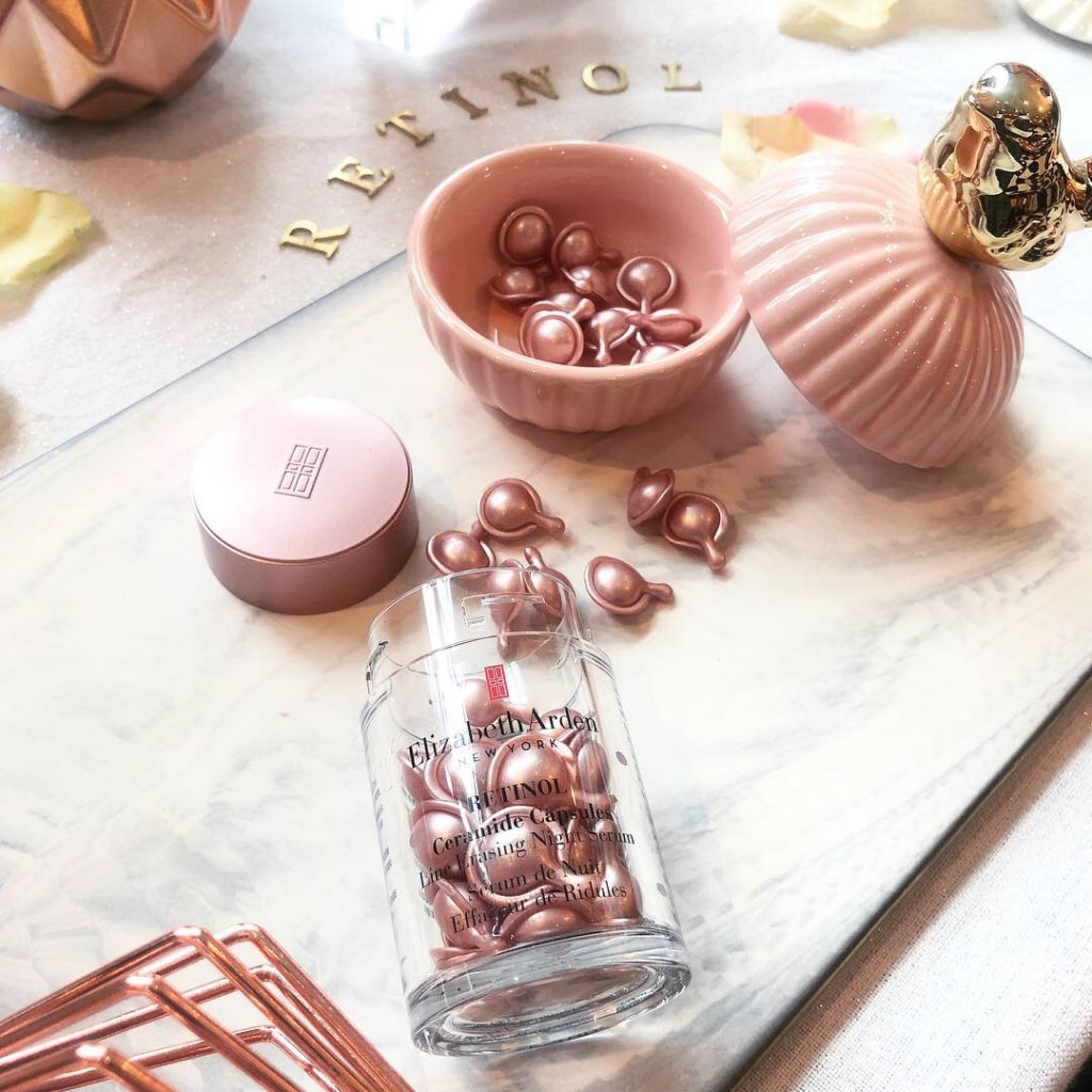 #NewIn Elizabeth Arden: Retinol Ceramide Capsules Line Erasing Night Serum & My Fifth Avenue