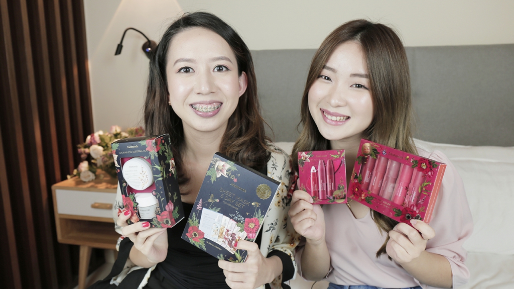 (left) Kye Lin, PamperTV Host and Jessica Chaw, Beauty Content Creator