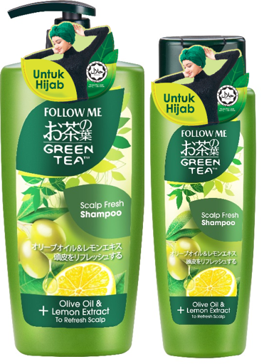 Follow Me Green Tea Scalp Fresh Shampoo