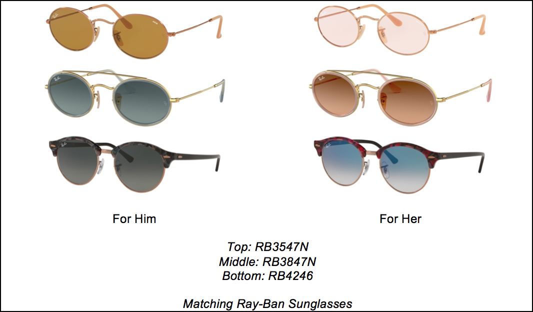 Matching Ray-Ban Sunglasses