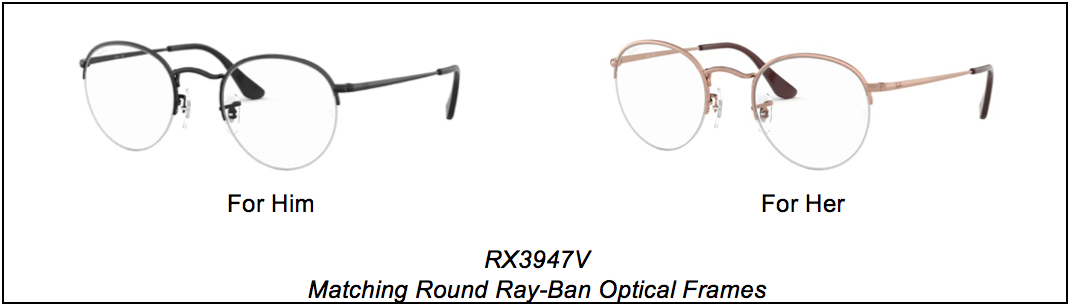 Matching Round Ray-Ban Optical Frames