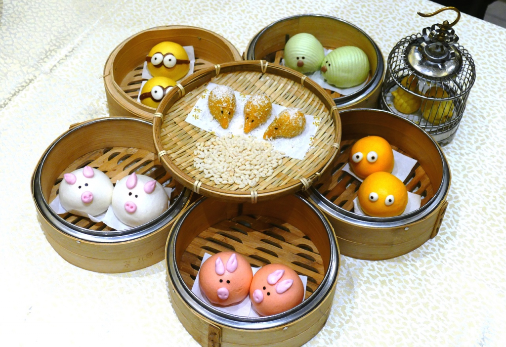 Wanhoi Yamch'a (Assorted cute dim sum)