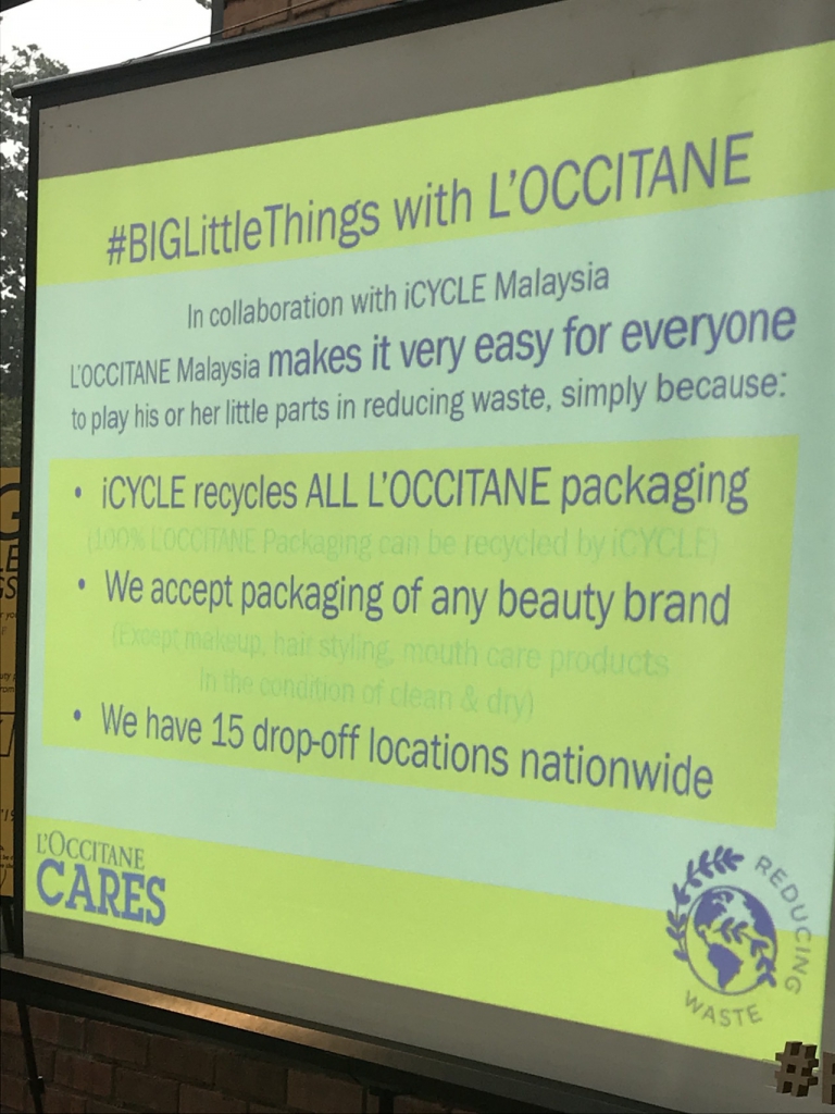 Pamper.My_LOccitane Recycling Big Little Things 5
