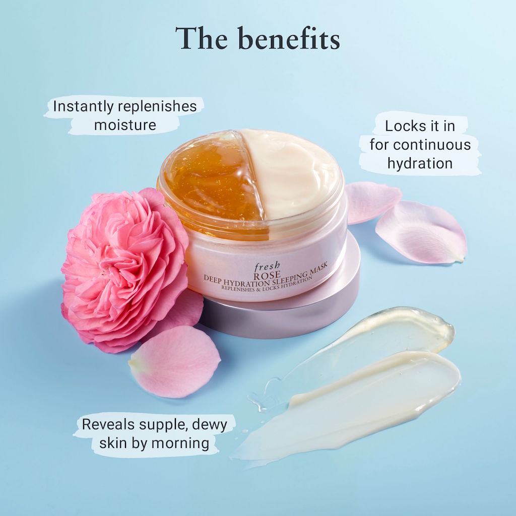 fresh Rose Hydration Sleeping Mask 5