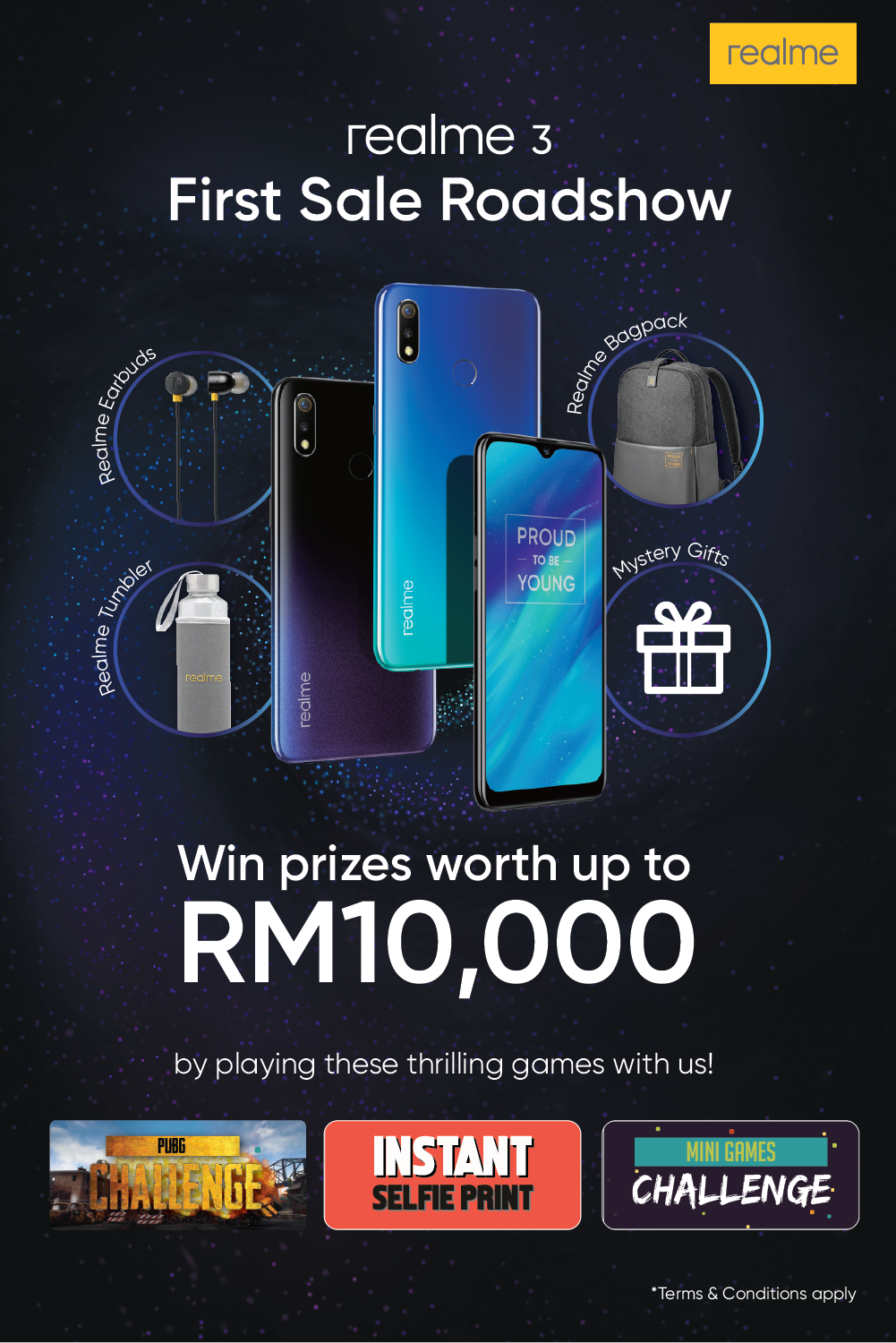 realme 3 first sale roadshow