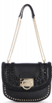 Hippie Lux Convertible Crossbody Flap – Black