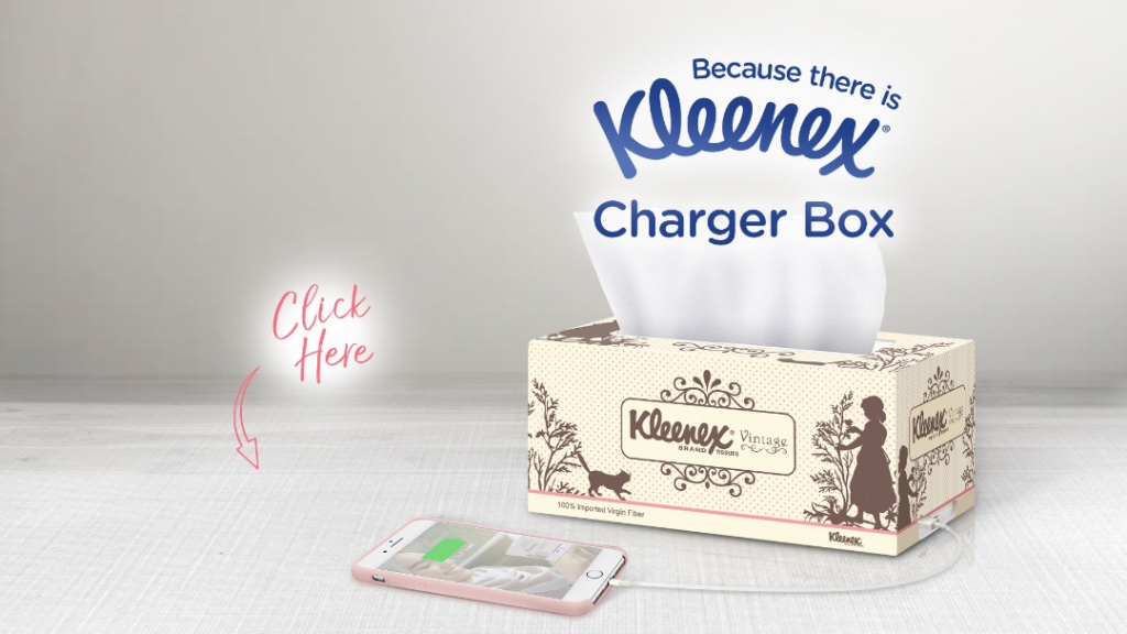 Keep Your Tissues Near & Devices Charged With The Limited Edition Kleenex® Charger Box This Hari Raya