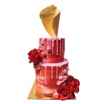 JUNANDUS Rose Cake